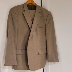 Men's 2pc Suit Pronto Uomo Beige 48R